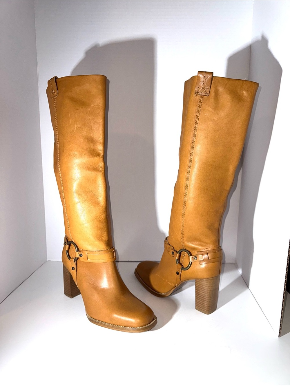 Free People Heidi Tall Harness Boots